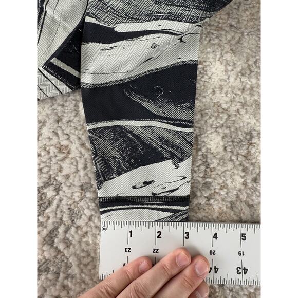 Lululemon Sz 4 Speed Wunder Tight Marble Print Leggings Pull On Stretch Pants - Picture 8 of 9